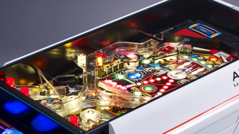 Illustration for article titled No Living Room Is Complete Without a Star Trek Pinball Machine Coffee Table